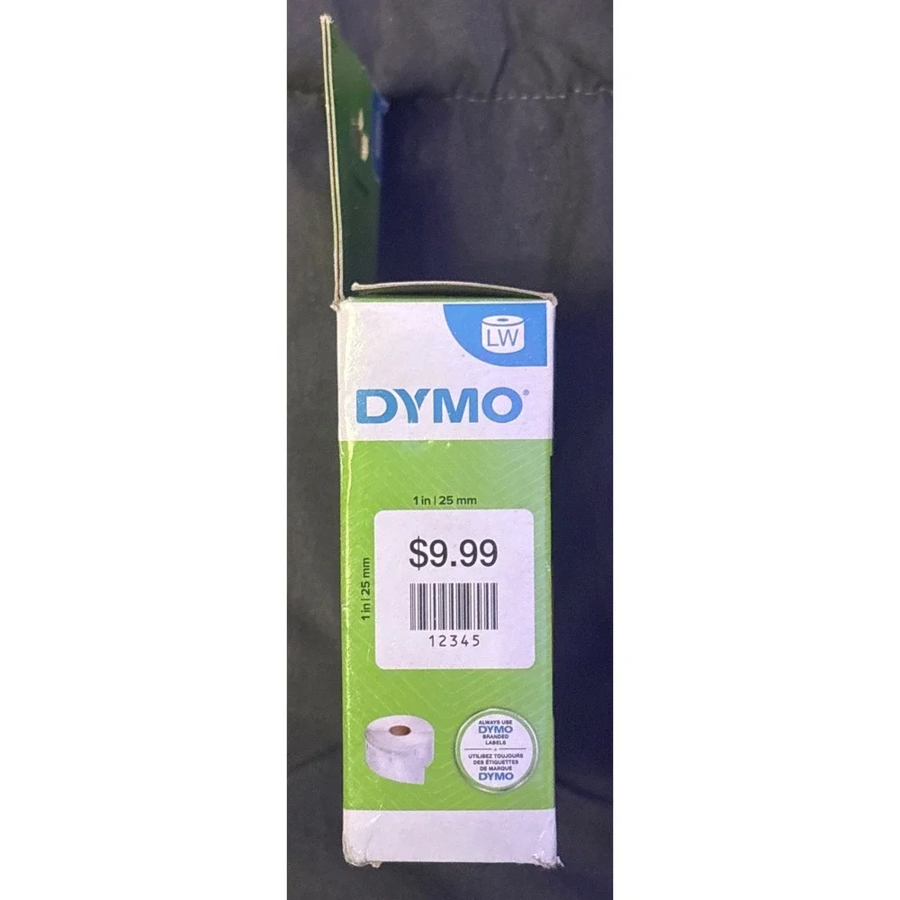 NEW Dymo LabelWriter 1x1 Inch White Multipurpose Labels 750 Count Roll